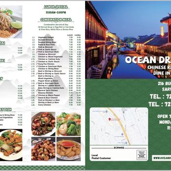 Ocean Dragon - Menu - Chinese Near Me - Sarver, Pennsylvania Ocean Dragon - Menu - Chinese Near Me - Sarver, Pennsylvania