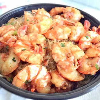 Henry's Cuisine - Tiger Prawns w/ Glass Noodle - Asian Fusion Near Me - Alhambra, California Henry's Cuisine - Tiger Prawns w/ Glass Noodle - Asian Fusion Near Me - Alhambra, California