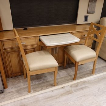 WoodDesign RV Interiors - a table and chairs - RV Repair Near Me - Nappanee, Indiana WoodDesign RV Interiors - a table and chairs - RV Repair Near Me - Nappanee, Indiana