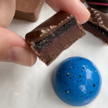 andSons Chocolates - The cross section of the dark berry noir - Chocolatiers & Shops Near Me - Beverly Hills, California andSons Chocolates - The cross section of the dark berry noir - Chocolatiers & Shops Near Me - Beverly Hills, California