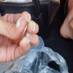 Grace Nail and Spa - So thick because he skipped two of the steps with the powered nail file