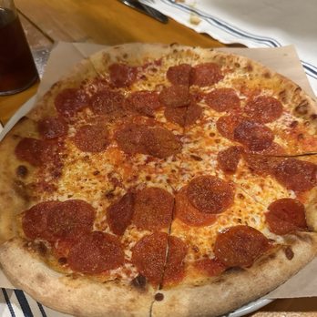 La Bicyclette - Pepperoni pizza - French Near Me - Carmel, California