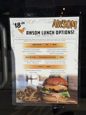 Menu photo 3 AWSOM Wings - Alhambra Alhambra, CA