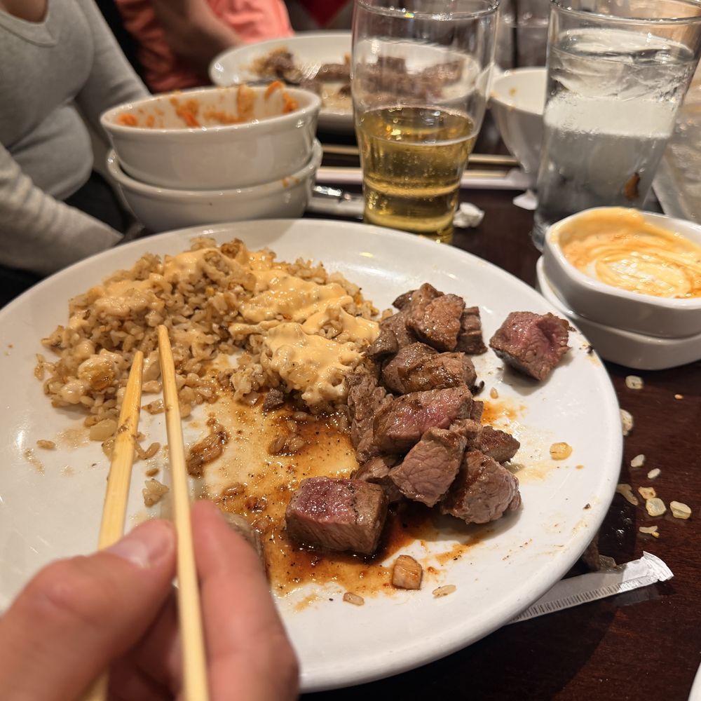 Benihana - Columbus - Not much left...started eating before taking pics  MY BAD  ... - Sushi Bars Near Me - Columbus, Ohio