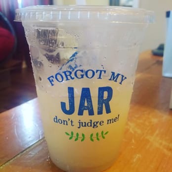Piper and Leaf - Dont judge me! I forgot my jar! These halarious cups are given at Piper&Leaf when you come in without your jar! - Coffee & Tea Near Me - Huntsville, Alabama Piper and Leaf - Dont judge me! I forgot my jar! These halarious cups are given at Piper&Leaf when you come in without your jar! - Coffee & Tea Near Me - Huntsville, Alabama