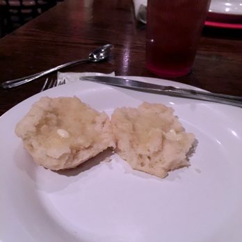 Babe's Chicken Dinner House - Fluffy, carby biscuity goodness. With butter because butter. - Southern Near Me - Burleson, Texas