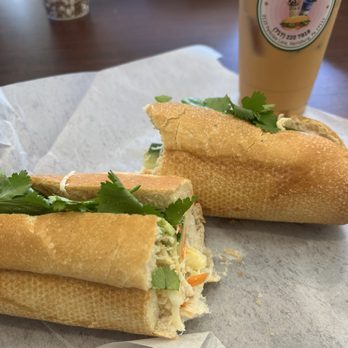Bonbon Tea - My favorite Vietnamese sandwich is the Banh Mi. For my beverage, I did try the Thai Tea today instead of the Honey Jasmine Bubble Tea - Sandwiches Near Me - Harrisburg, Pennsylvania Bonbon Tea - My favorite Vietnamese sandwich is the Banh Mi. For my beverage, I did try the Thai Tea today instead of the Honey Jasmine Bubble Tea - Sandwiches Near Me - Harrisburg, Pennsylvania