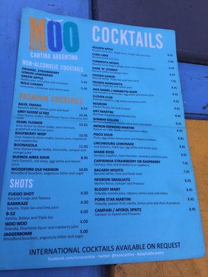Menu photo 1 Moo Cantina - Pimlico London, XGL