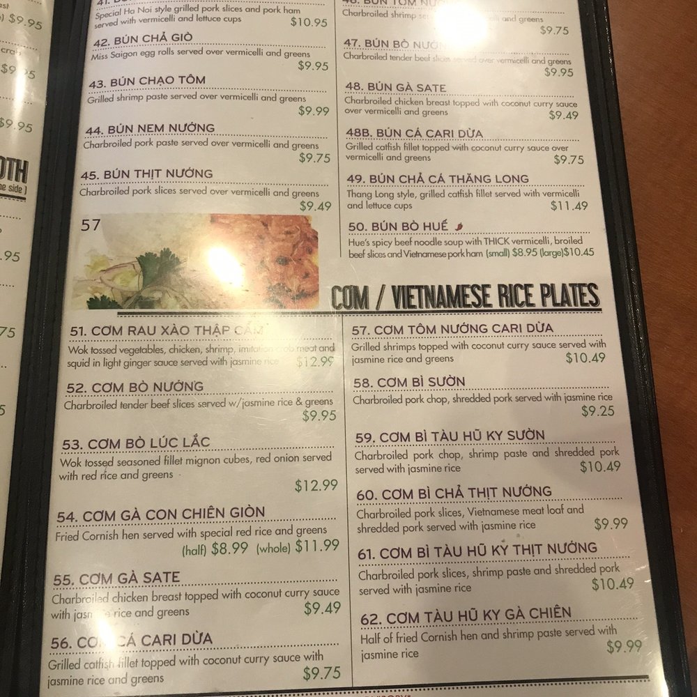 Miss Saigon - Vietnamese Near Me - Tucson, Arizona