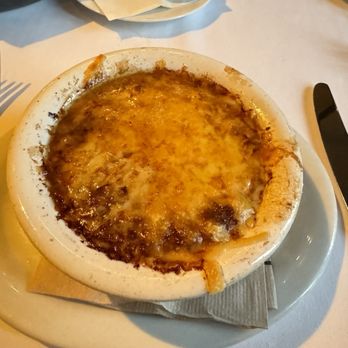Five Crowns - French onion soup - Steakhouses Near Me - Corona del Mar, California Five Crowns - French onion soup - Steakhouses Near Me - Corona del Mar, California