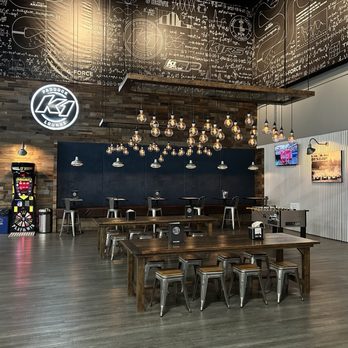 K1 Speed Anaheim - Paddock lounge ! seating / dining area - Amusement Parks Near Me - Anaheim, California