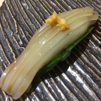 Sushi Hiro - Ika (squid) nigiri - Japanese Near Me - Las Vegas, Nevada Sushi Hiro - Ika (squid) nigiri - Japanese Near Me - Las Vegas, Nevada