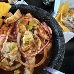 Sopa de mariscos