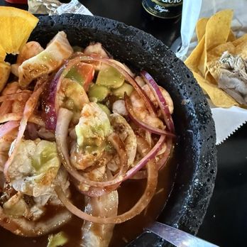Mariscos El Charco - Sopa de mariscos - Mexican Near Me - Denver, Colorado