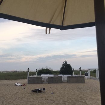 The Beach House - View from the table on the beach. - Seafood Near Me - Chatham, Massachusetts