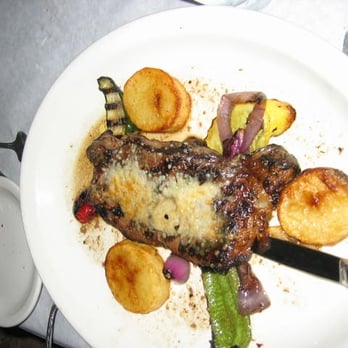 Buona Terra - My paremesean crusted NY strip steak - Italian Near Me - Chicago, Illinois