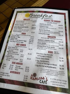 Menu photo 1 Ramona's Cafe Lordsburg, NM Menu photo 1 Ramona's Cafe Lordsburg, NM