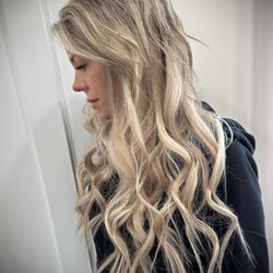 Hair Xtensns Studio - 20 inch weft extensions + custom coloring