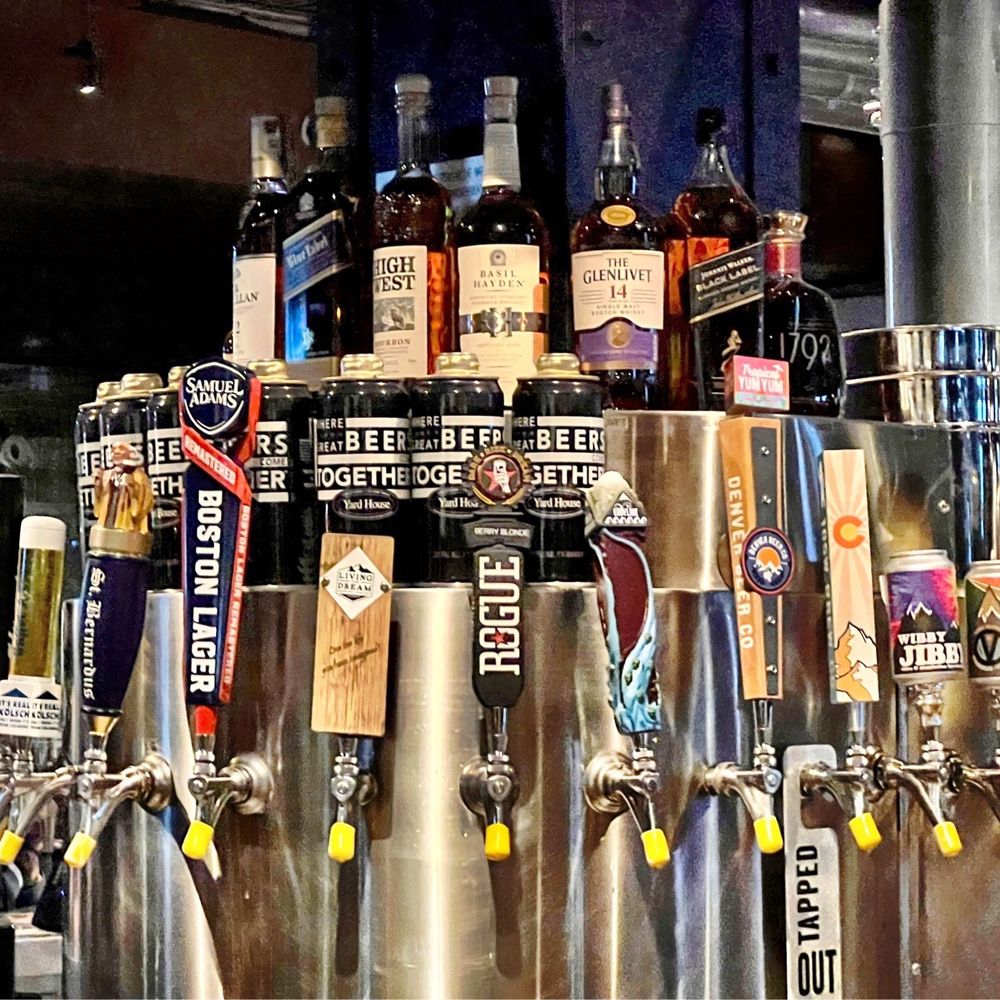 Yard House - Immense selection of beers, AND other adult beverages available upon request. - New American Near Me - Denver, Colorado Yard House - Immense selection of beers, AND other adult beverages available upon request. - New American Near Me - Denver, Colorado
