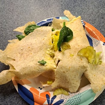 Publix - Egg salad wrap with veggies that I didn't order on it! - Grocery Near Me - Suffolk, Virginia