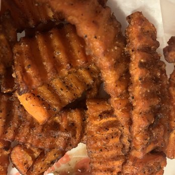 Stomp's Burger Joint 2 - Seasoned SWEET POTATO FRIES - Burgers Near Me - Pearland, Texas Stomp's Burger Joint 2 - Seasoned SWEET POTATO FRIES - Burgers Near Me - Pearland, Texas