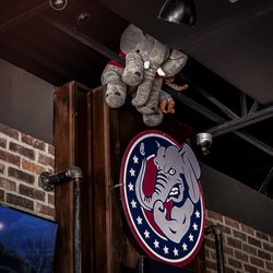 The Angry Elephant Bryan - The Angry Elephant Bar/Grille, Bryan, TX. A poor mother with an Australian accent kept screaming, "Help! An Angry Elephant has taken my baby
