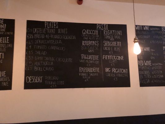 Menu photo 2 Sprezzatura Dublin, D
