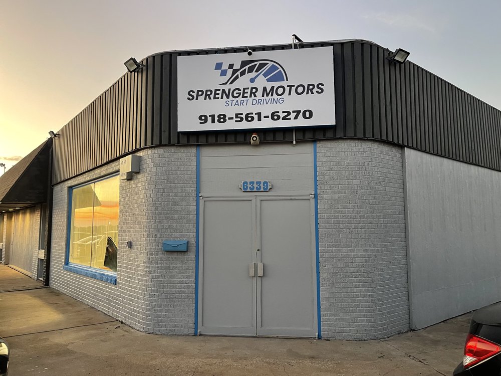SPRENGER MOTORS 6339 E Tecumseh St, Tulsa, Oklahoma Car Dealers