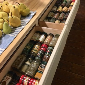 SK Custom Cabinets - Spice drawers - Cabinetry Near Me - Mount Shasta, California