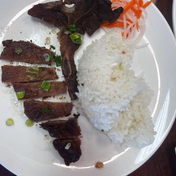 Pho Vung Tau Bay - 14. Charbroiled Pork Chop Over Rice with Salad - Vietnamese Near Me - Sacramento, California