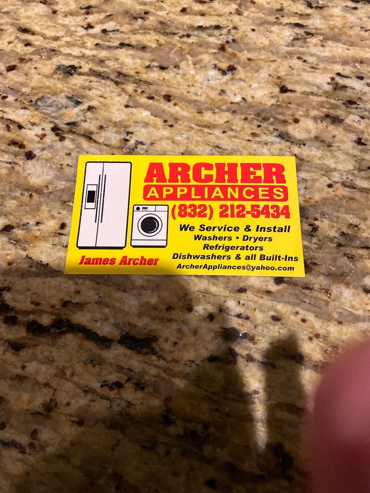 ARCHER APPLIANCES Updated September 2024 17 Reviews Tomball, Texas Appliances & Repair