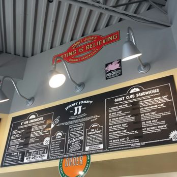 Jimmy John's - menus and signs on the wall - Sandwiches Near Me - Oxford, Michigan Jimmy John's - menus and signs on the wall - Sandwiches Near Me - Oxford, Michigan