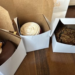 The best was red velvet with close 2nd the cannoli cake and that bourbon pecan cake rocked too. I am officially diabetic The best was red velvet with close 2nd the cannoli cake and that bourbon pecan cake rocked too. I am officially diabetic