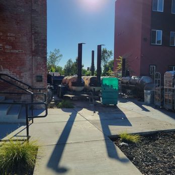 Horn Barbecue - Grilling at the back - Barbeque Near Me - Elk Grove, California