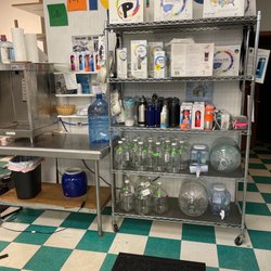 Bassett's Health Food - Fresh Water station. Who wants a fill up?