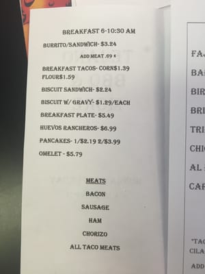Menu photo 4 Tejano BBQ & More Dallas, TX Menu photo 4 Tejano BBQ & More Dallas, TX