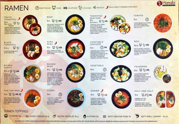 Menu photo 3 Hanabi Ramen Denton, TX Menu photo 3 Hanabi Ramen Denton, TX