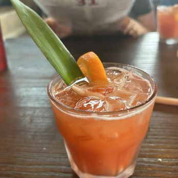 Station 31 Kitchen - Rum Runner happy hour drink was tasty! Dont eat the leaf, just for looks. Dont ask how I know - Chicken Wings Near Me - Chelsea, Alabama Station 31 Kitchen - Rum Runner happy hour drink was tasty! Dont eat the leaf, just for looks. Dont ask how I know - Chicken Wings Near Me - Chelsea, Alabama