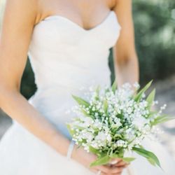 Precious and Blooming Floral Design - Lily of the valley bouquet by precious and blooming in montecito