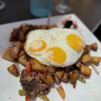Cafe Sevilla - Short Rib Hash - Spanish Near Me - Costa Mesa, California