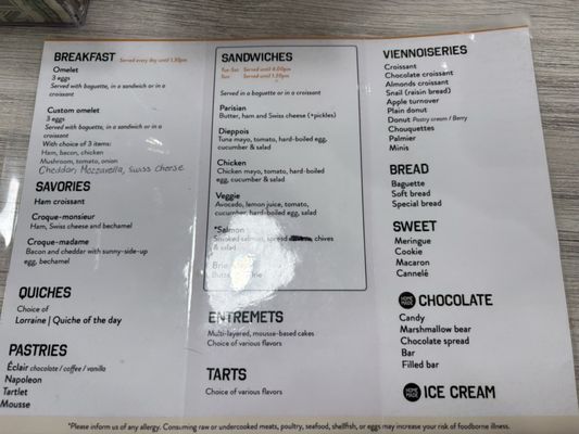 Menu photo 1 Pascal & Cathy Bakery Pompano Beach, FL