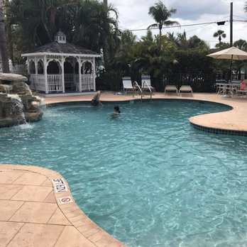 Tropical Breeze Resort - One of the two pools - Resorts Near Me - Sarasota, Florida