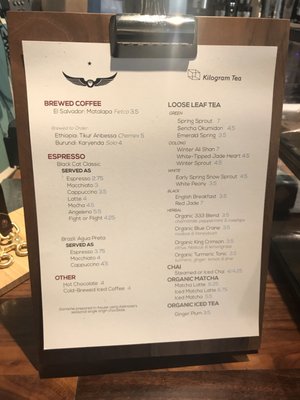 Menu photo 7 Intelligentsia Coffee Chicago, IL