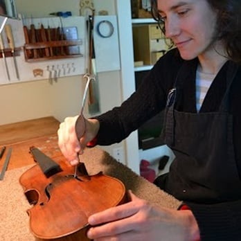 Soroka Violins - Making a soundpost adjustment to bring out the very best tone for this violin. - Musical Instruments & Teachers Near Me Soroka Violins - Making a soundpost adjustment to bring out the very best tone for this violin. - Musical Instruments & Teachers Near Me