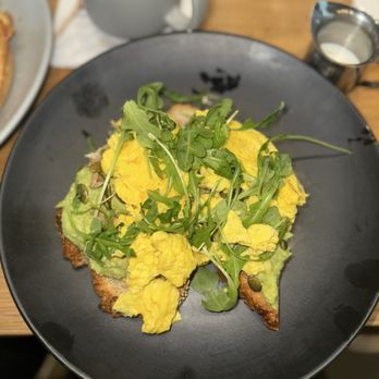 Cafe Bernardo - advocado toast with egg - Burgers Near Me - Sacramento, California Cafe Bernardo - advocado toast with egg - Burgers Near Me - Sacramento, California