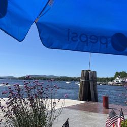 Wolfeboro Dockside Grille & Dairy Bar - View from the outdoor seating area.