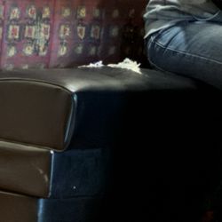 Ruby Tuesday - Don't think they care that seats are ripped. Hope they didn't get a spring stuck in them.