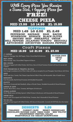 Menu photo 4 J's Pizza & Sub Cafe Fredericksburg, VA