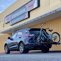 Jax Bicycle Center - New e-bike, an Electra Townie with a Bosch motor and 24" wheels makes for an e-easy upwind return from those long-beach cruises.