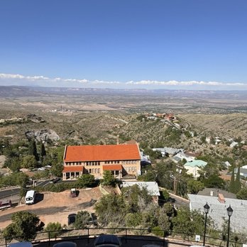 Jerome Grand Hotel - View from our balcony - Hotels Near Me - Jerome, Arizona